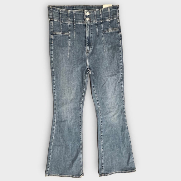 Free People We the Free Jayde Flare Jeans Size 31 - Picture 2 of 8